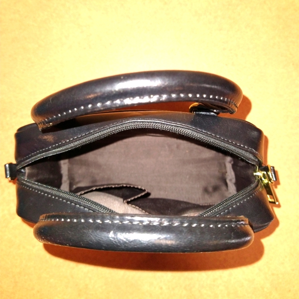 Viking Style leather handbag - Odin's Ravens - Picture 4 of 4